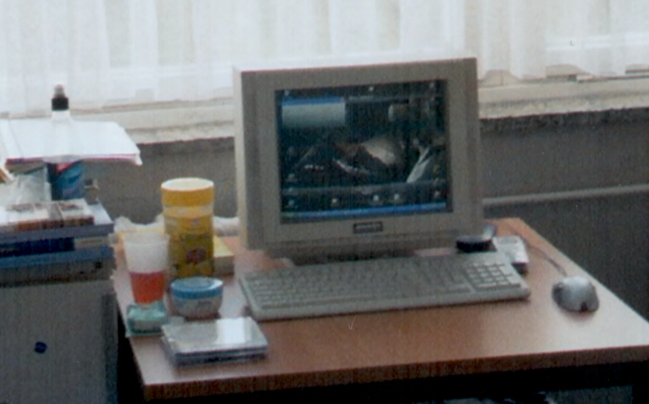 old computer monitor