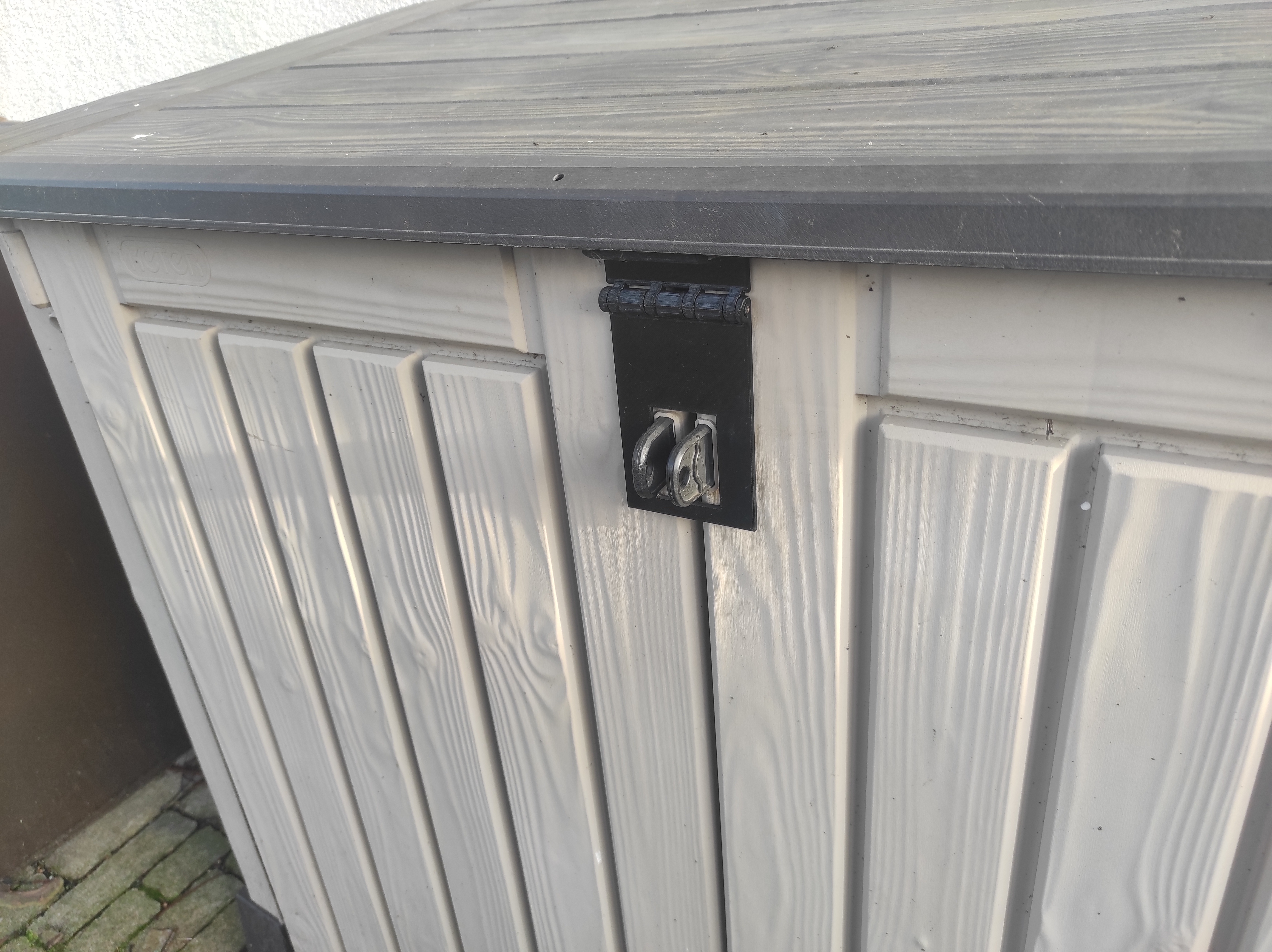 Verschluss für Müllcontainer Sammelbox